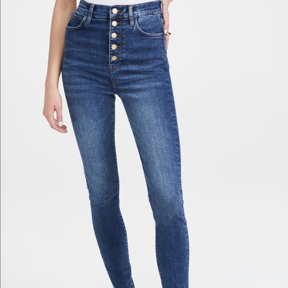 Triarchy High Waisted Button Jean - Picture 8 of 8